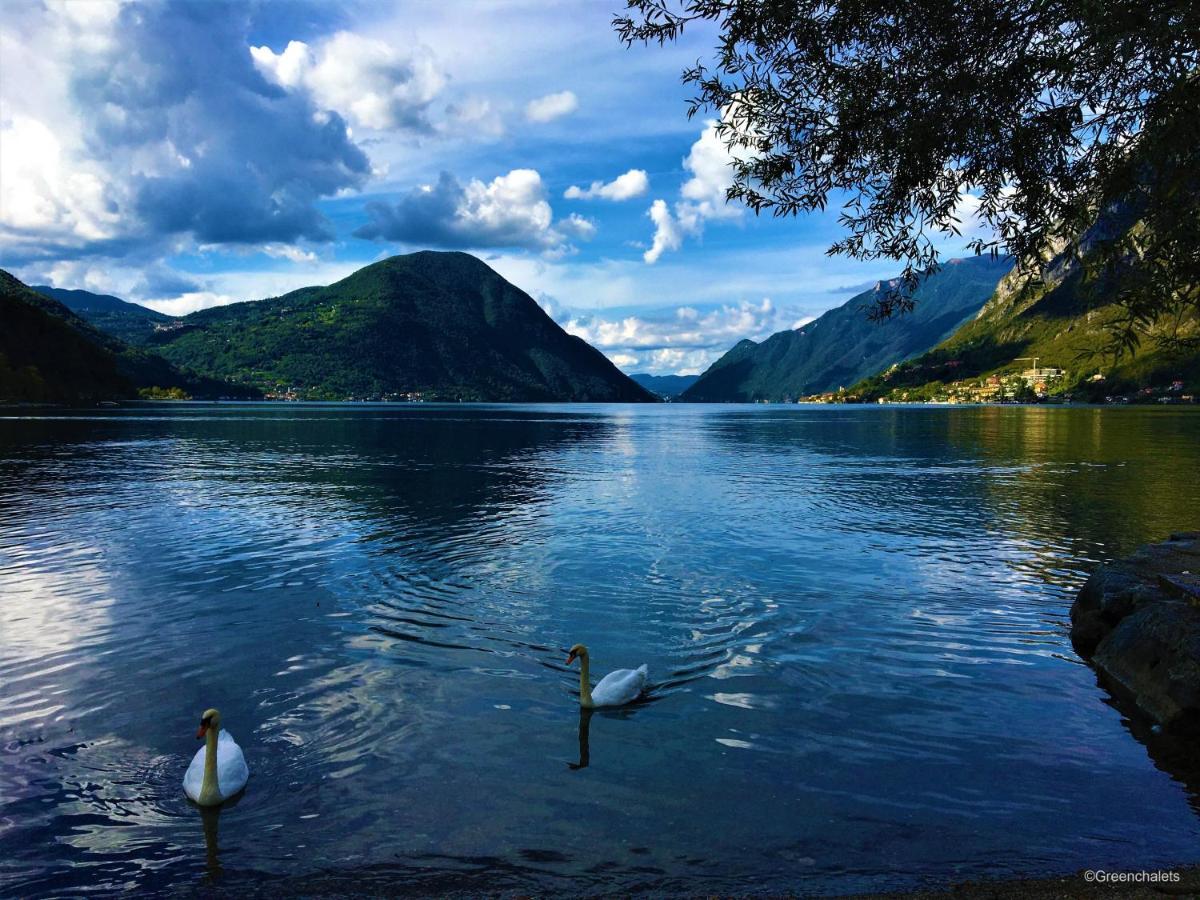 Italy Lago Di Lugano Porlezza Buitenkant foto